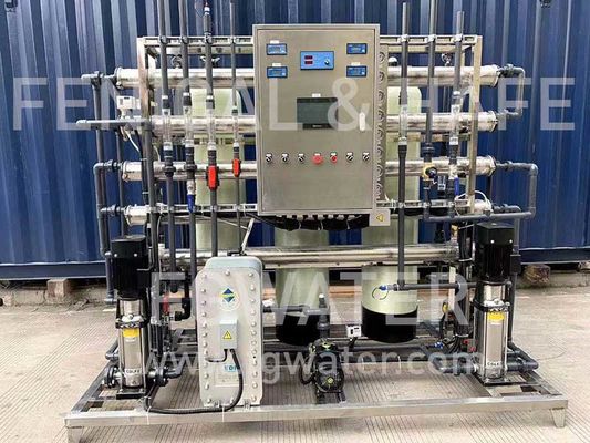 200GPM σύστημα καθαρισμού νερού ιονικής ανταλλαγής, κατεργασία ύδατος εγκαταστάσεων EDI