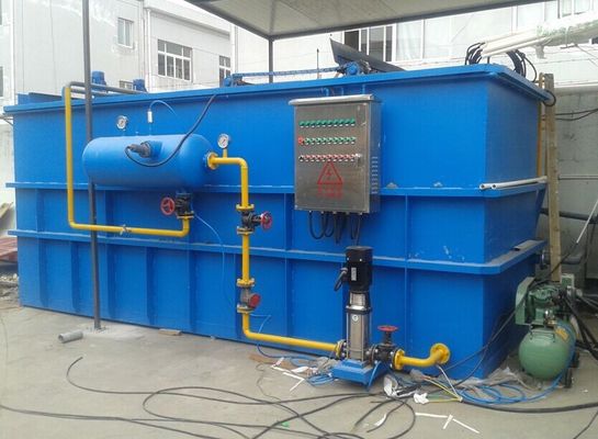 διαλυμένη κατεργασία ύδατος καθαριστήρων επίπλευσης αέρα 100m3/h DAF
