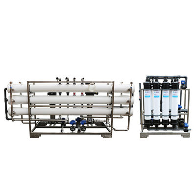 6TPH σύστημα κατεργασίας ύδατος αντίστροφης όσμωσης, βιομηχανικό σύστημα φίλτρων νερού αντίστροφης όσμωσης