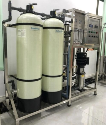 Σύστημα κατεργασίας ύδατος αντίστροφης όσμωσης CE Ro χάλυβα άνθρακα 1000l/H