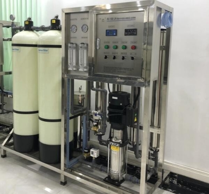 Σύστημα κατεργασίας ύδατος αντίστροφης όσμωσης CE Ro χάλυβα άνθρακα 1000l/H
