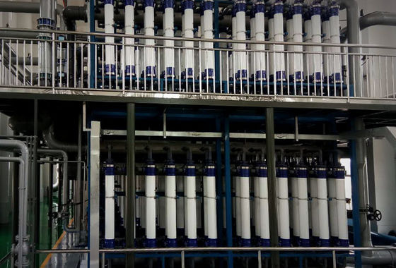 Υψηλής ροής εσωτερικής πίεσης μεμβράνες υπερυσολυτικής διήθησης PVDF UF3OA160 ((L)