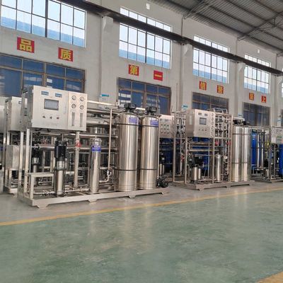 500L/Η 1,7kW-380-415V 2xSS304 δεξαμενές Βραχτόνερο Αντίστροφη οσμωτική μονάδα ύδρευσης