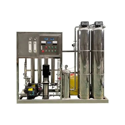 500L/Η 1,7kW-380-415V 2xSS304 δεξαμενές Βραχτόνερο Αντίστροφη οσμωτική μονάδα ύδρευσης