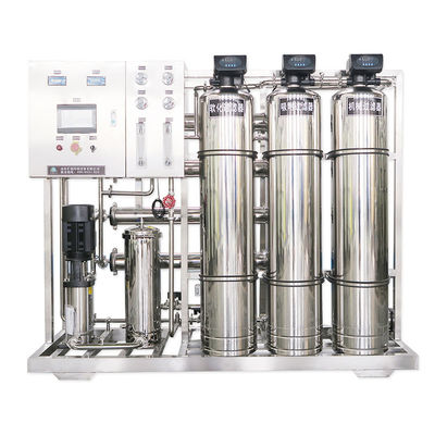 500L/Η 1,7kW-380-415V 3xSS304 δεξαμενές Αρακά νερά εργοστάσιο αντιστροφής οσμωσίας νερού
