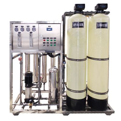 2TPH 3.0kW-380-415V 2xFRP δεξαμενές Αρακά νερού Αντίστροφη όσμωση σταθμός ύδρευσης