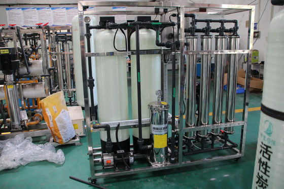 250L/Η 1,7kW-380-415V 2xFRP δεξαμενές Αρακά νερά εργοστάσιο αντιστροφικής όσμωσης νερού