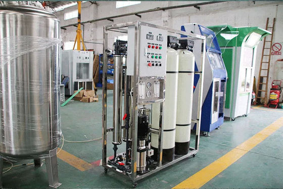 250L/Η 1,7kW-380-415V 2xFRP δεξαμενές Αρακά νερά εργοστάσιο αντιστροφικής όσμωσης νερού