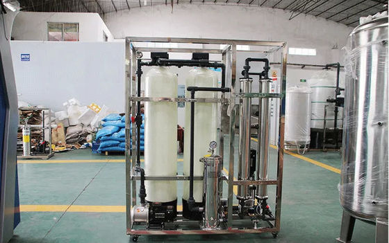 250L/Η 1,7kW-380-415V 2xFRP δεξαμενές Αρακά νερά εργοστάσιο αντιστροφικής όσμωσης νερού