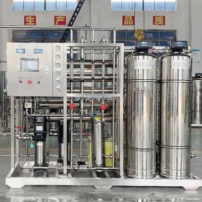 250L/H 1.7kW-380-415V 2xSS304 δεξαμενές Αρακά νερού Υδραυλικό σταθμό αντίστροφης όσμωσης
