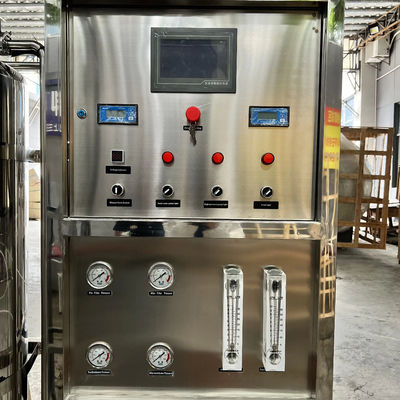250L/H 1.7kW-380-415V 2xSS304 δεξαμενές Αρακά νερού Υδραυλικό σταθμό αντίστροφης όσμωσης