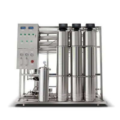 1.5TPH 3,0kW-380-415V 3xSS304 Τανκς Αμυδρόνερο Αντίστροφη οσμωτική μονάδα ύδρευσης