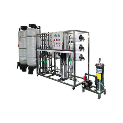 8TPH 14kW-380-415V 2xFRP δεξαμενές Βρακόνερο Αντίστροφη όσμωση