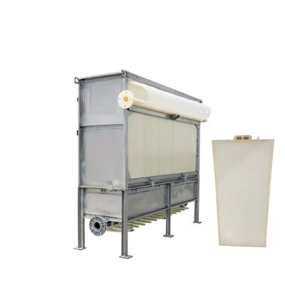 Pvdf Βυθισμένα επίπεδα φύλλα MBR μεμβράνες Αποχετευτική μονάδα επεξεργασίας λυμάτων