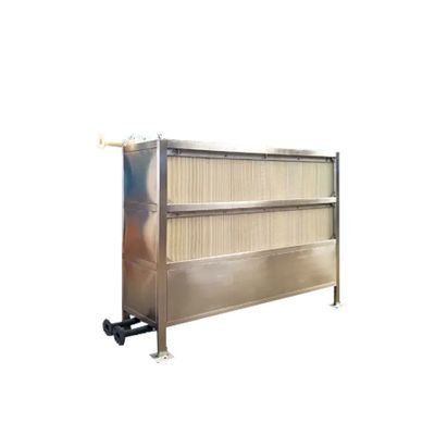 Pvdf Βυθισμένα επίπεδα φύλλα MBR μεμβράνες Αποχετευτική μονάδα επεξεργασίας λυμάτων