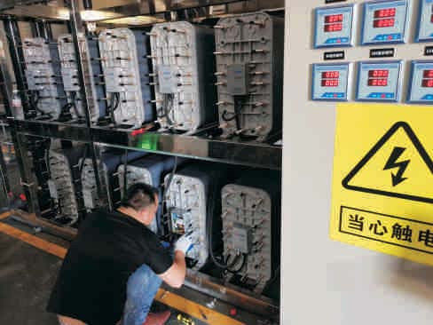 3.5-5.5m3/H EDI στοίβες MK-5T για ηλεκτροδειονισμό Παραγωγή καθαρού νερού