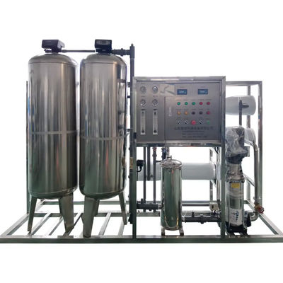 3000L/H SS304 δεξαμενές επεξεργασία νερού με αντίστροφη όσμωση για βιομηχανικά