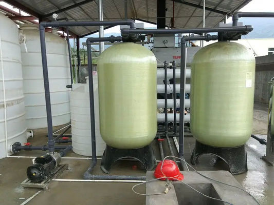 6TPH 7.9kW FRP δεξαμενές Αρακά νερού Αντίστροφη όσμωση