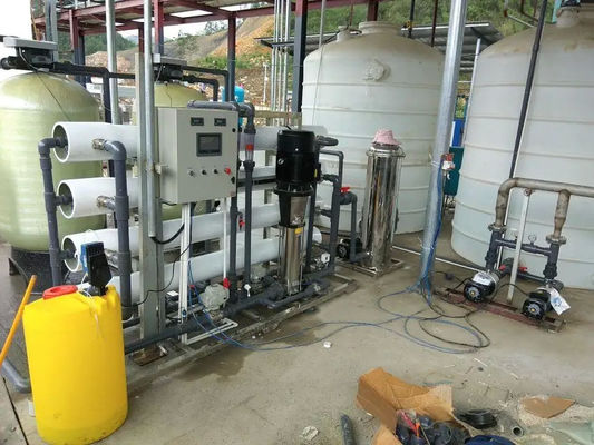 6TPH 7.9kW FRP δεξαμενές Αρακά νερού Αντίστροφη όσμωση