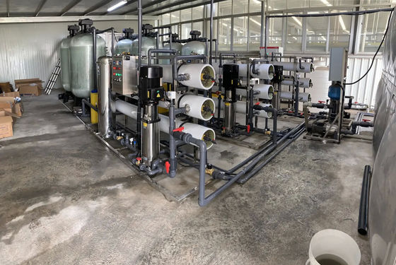 6TPH 7.9kW FRP δεξαμενές Αρακά νερού Αντίστροφη όσμωση