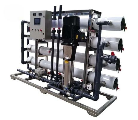 6TPH 7.9kW FRP δεξαμενές Αρακά νερού Αντίστροφη όσμωση
