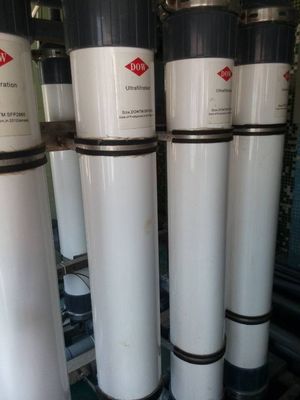 DOWTM UF SFP-2860 PVDF Μεγάλης χωρητικότητας επεξεργασία νερού για δημοτικές εφαρμογές