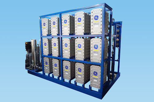 Η Veolia E-CellTM-3X EDI Module Zero-Chemical Solution για την παραγωγή υπερκαθαρού νερού