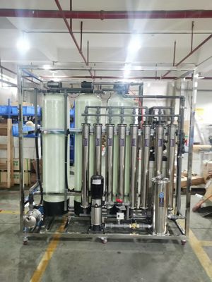 PRO-SD8080/15 1.5TPH Σύστημα αντίστροφης όσμωσης αλμυρού νερού SS304 Skid 3.0kW Γρήγορος χρόνος προόδου