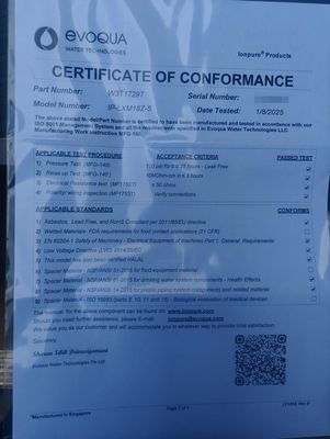 Ionpure CEDI LX-Z IP-LXM18Z-5 Για Βιομηχανικό Απιονισμένο Νερό