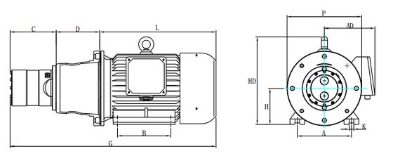 DHP 0.8 Axial Piston Pump - High-Pressure Water Treatment Consumables for Small/Medium Seawater Industrial Desalination