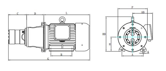DHP 3.0 Axial Piston Pump - High-Pressure Water Treatment Consumables for Industrial Reverse Osmosis/Seawater Desalination