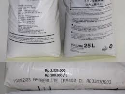 Ρητίνη ανταλλαγής ιόντων DuPont AmberLite IRA402 Cl 1,07 g/mL για αφαλάτωση