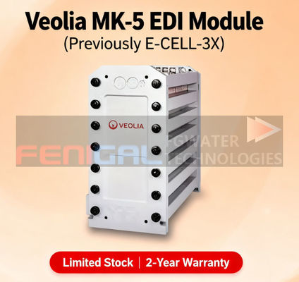 Veolia MK-5 EDI Module (Previously E-CELL-3X) Premium Ultra-Pure Water Solution for the Medical Industry