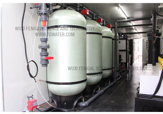 50TPD συσκευασμένο εργοστάσιο επεξεργασίας νερού, συσκευασμένο σύστημα επεξεργασίας απόβλητου ύδατος