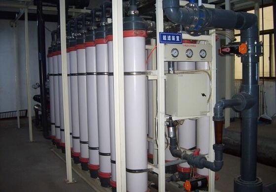 Βιομηχανική κοίλη κατεργασία ύδατος συστημάτων ινών 320TPD UF