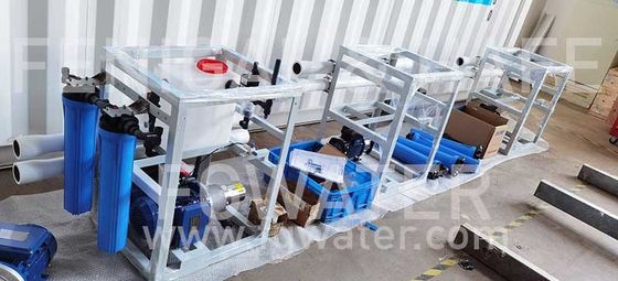 Συσκευασμένες εγκαταστάσεις αφαλάτωσης νερού γεωτρήσεων 10TPD