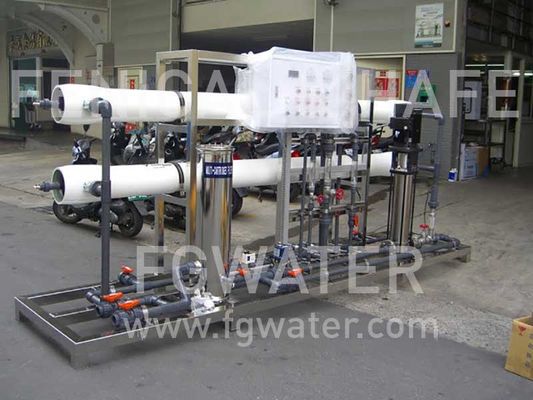 12TPH εξοπλισμός καθαρισμού νερού αντίστροφης όσμωσης