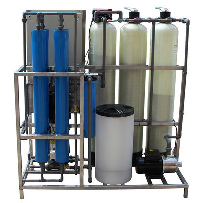Σύστημα κατεργασίας ύδατος αντίστροφης όσμωσης NSF, εργοστάσιο επεξεργασίας νερού 1000LPH RO