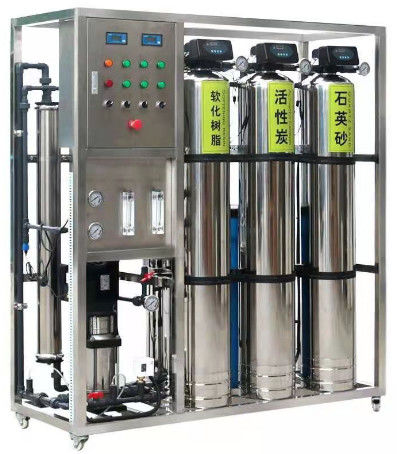 500L/Η 1,7kW-380-415V 3xSS304 δεξαμενές Αρακά νερά εργοστάσιο αντιστροφής οσμωσίας νερού