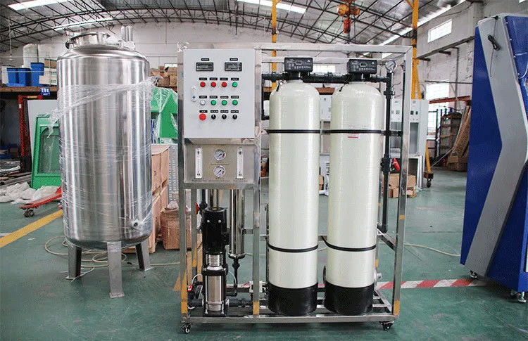 250L/Η 1,7kW-380-415V 2xFRP δεξαμενές Αρακά νερά εργοστάσιο αντιστροφικής όσμωσης νερού