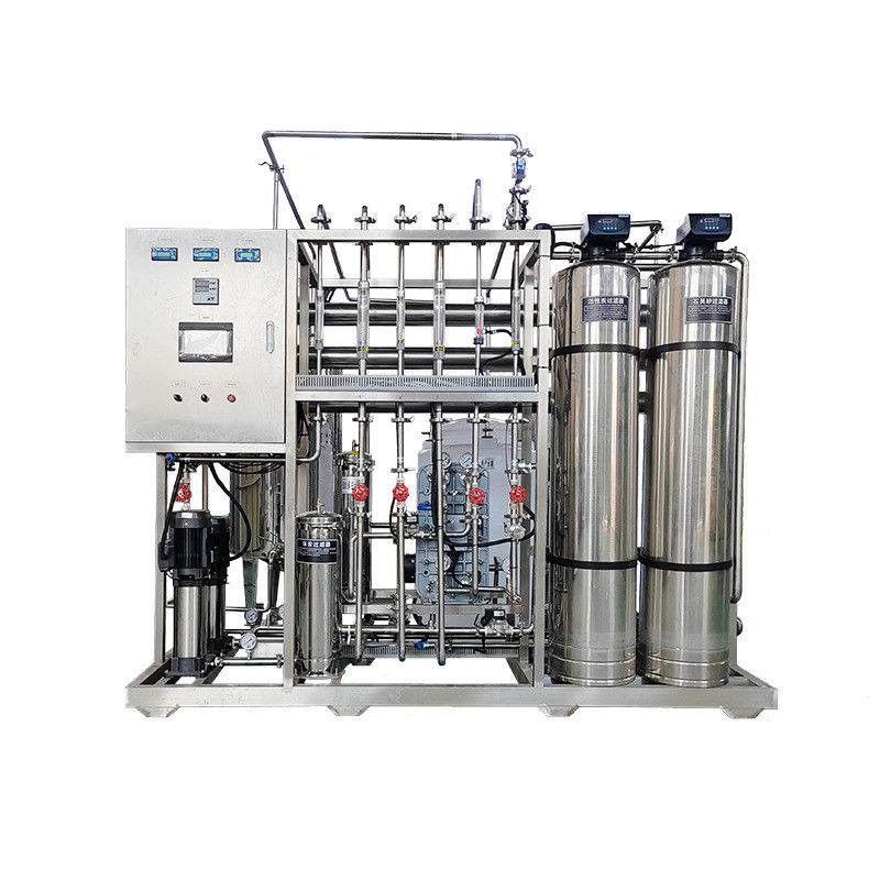 250L/H 1.7kW-380-415V 2xSS304 δεξαμενές Αρακά νερού Υδραυλικό σταθμό αντίστροφης όσμωσης