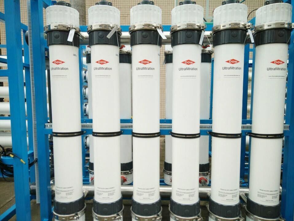 Οικισμός U-PVC DOW UF Μονούλες μεμβρανών SFP-2660 / SFD-2660 με υψηλή ανοχή
