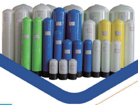 2.5' Thread Top Opening FRP Filter Tank. 0.1-0.2 T/H Σχεδιασμένη ταχύτητα ροής.