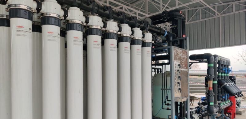 Βιομηχανική ποιότητα DupontTM SFP-2880 Ultrafiltration Module 77 m2 Για καθαρισμό νερού